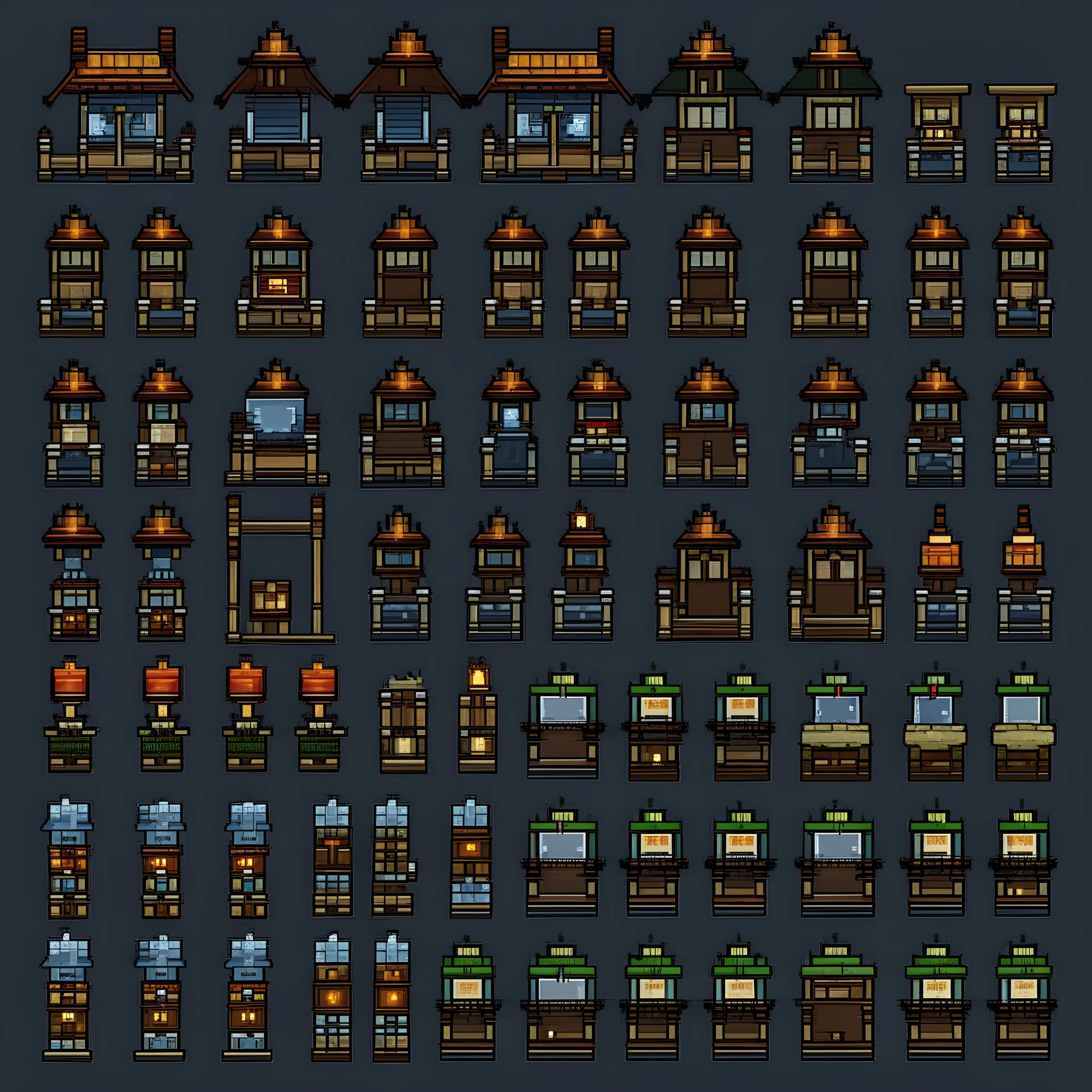 sprite sheet, rimworld style