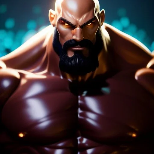 Ultra detailed fullbody Portrait in oil on canvas of League of Legends Braum,extremely detailed digital painting, extremely detailed face, crystal clear eyes, mystical colors ,perfectly centered image, perfect composition, rim light, beautiful lighting,masterpiece ,8k, stunning scene, raytracing, anatomically correct by Seung Eun Kim and simon bisley and Claudio Tumiati.16k