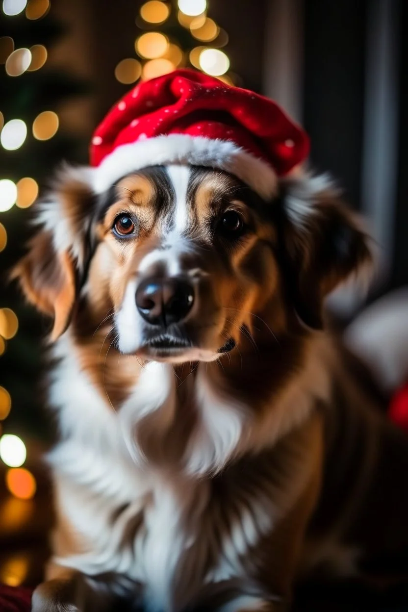 Christmas dog