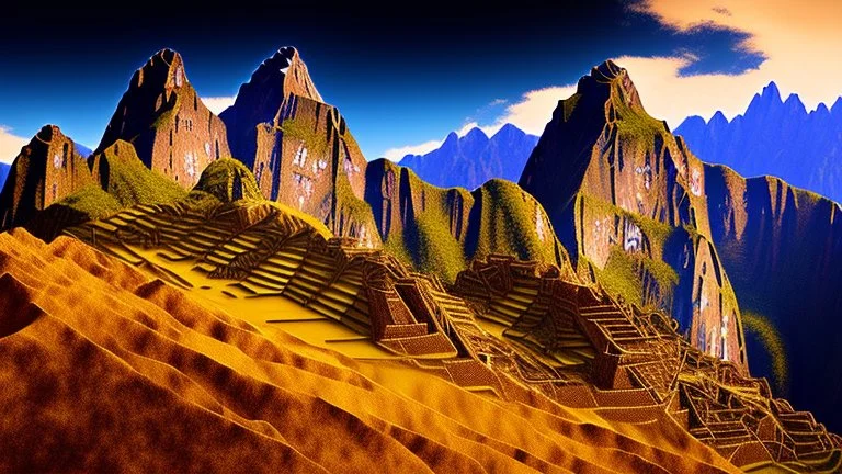 gold mountains of peru