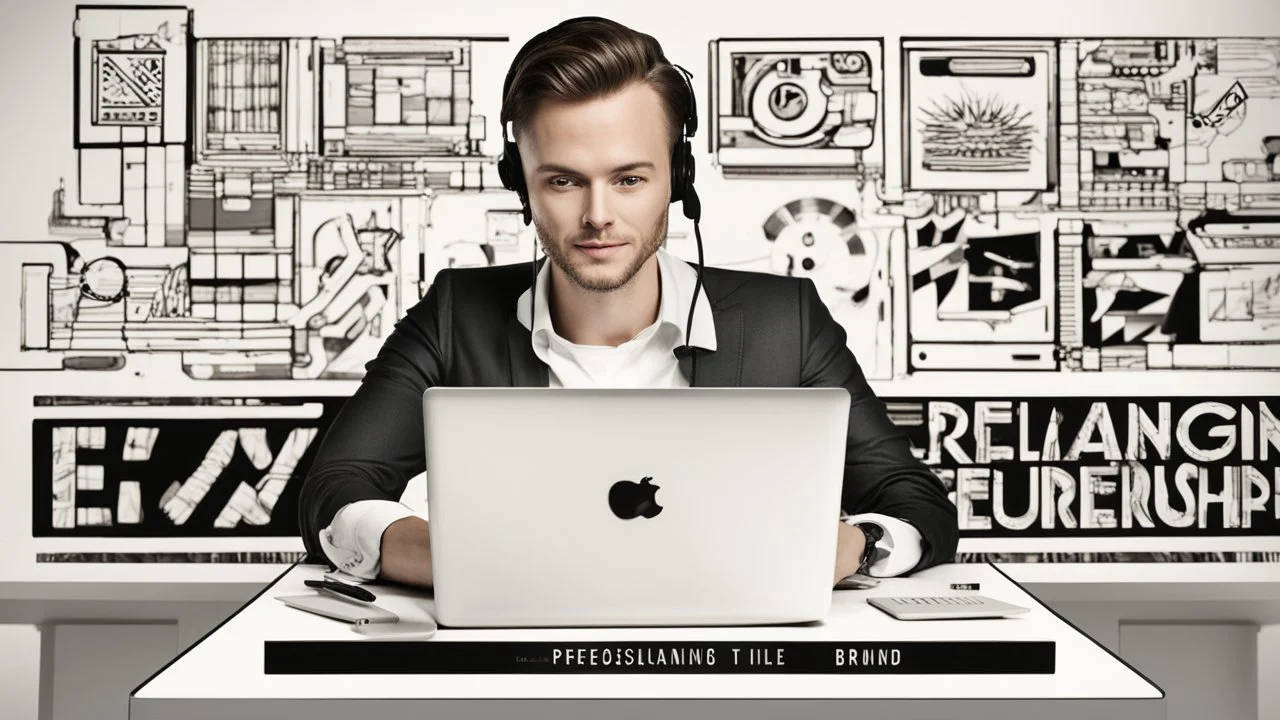 الصورة تظهر عنوان الفيديو وهو "العمل الحر والريادة: كيف تبني علامتك التجارية الشخصية وتنجح في العالم الرقمي؟" وهو مكتوب بخط أبيض كبير على خلفية سوداء. يتميز العنوان بتنسيق أنيق وبارز. أسفل العنوان، تظهر صورة لشخص يعمل على جهاز كمبيوتر محمول، حيث يبدو وكأنه يقوم بإنجاز مهمة مهنية. يظهر الشخص بمظهر احترافي، وهو يعبّر عن التفاني والاجتهاد في العمل. يشير هذا الجزء من الصورة إلى مفهوم العمل الحر والريادة. في الزاوية السفلى اليمنى من الصورة، يظهر شعار قناة الفيديو أو علامة الشخصية للمحتوى، إذا كانت