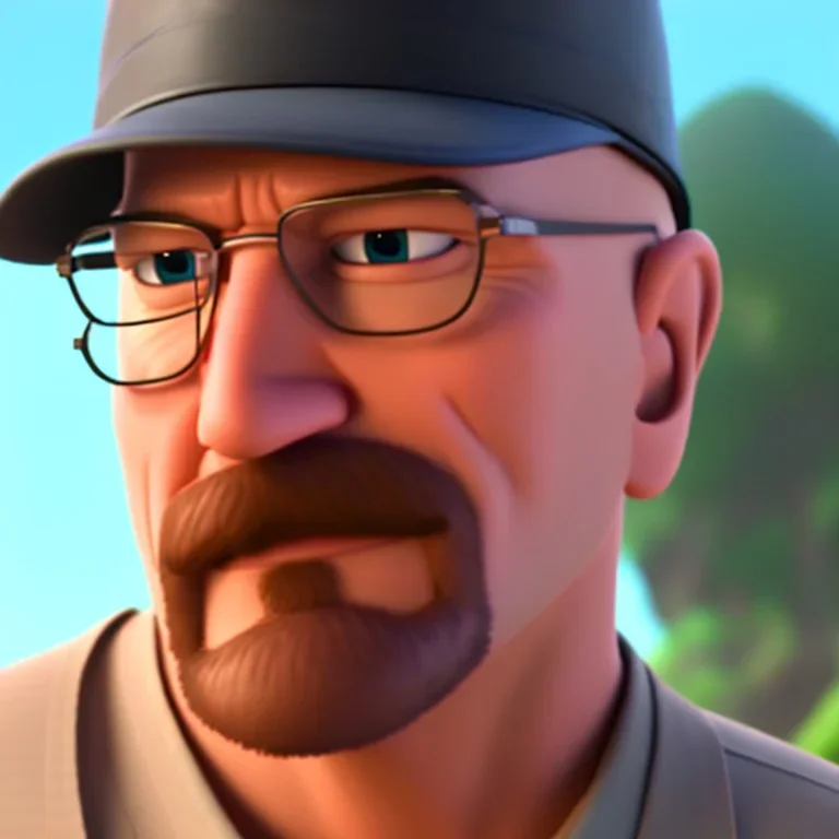 Walter white, realistic, 8k, beach background,fedora