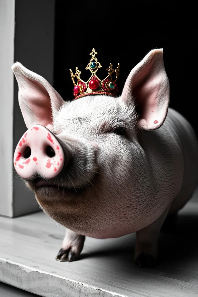 put lipstick on a pig and call it a princess; lowbrow