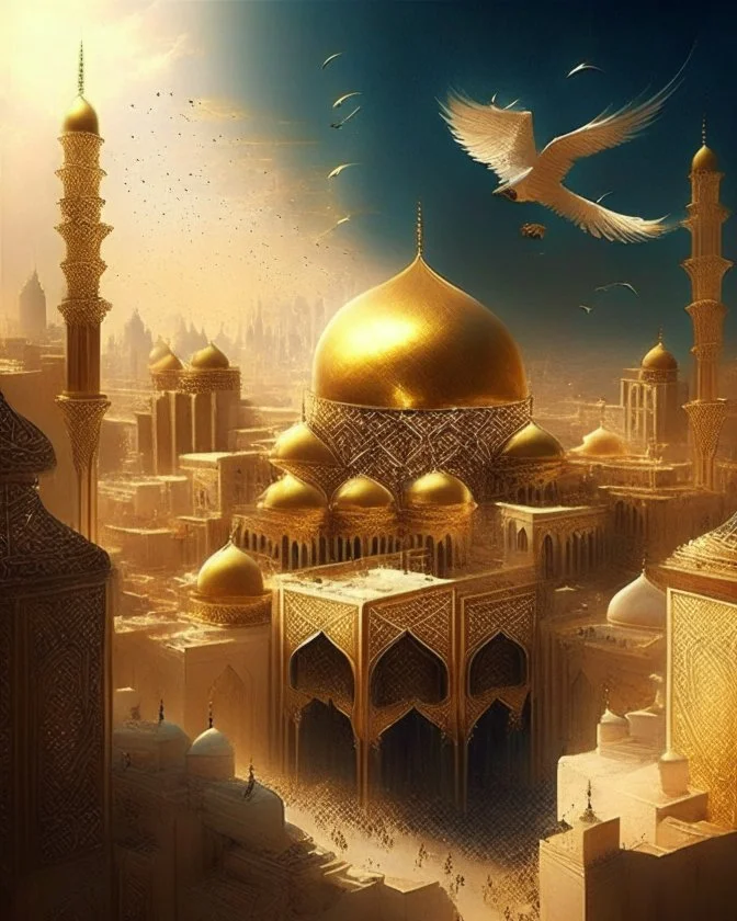 Islamic city and Qamar Gold and your angels in heaven