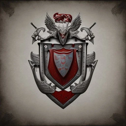 escudo de armas antiguo de vampiros