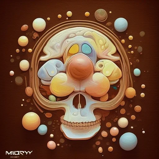 Wood, pastel colors, crepusculare, monde, brain cold, spirale, olive, spiner, brown, yelow, white, red, cubes, cups, abstract art,creme,