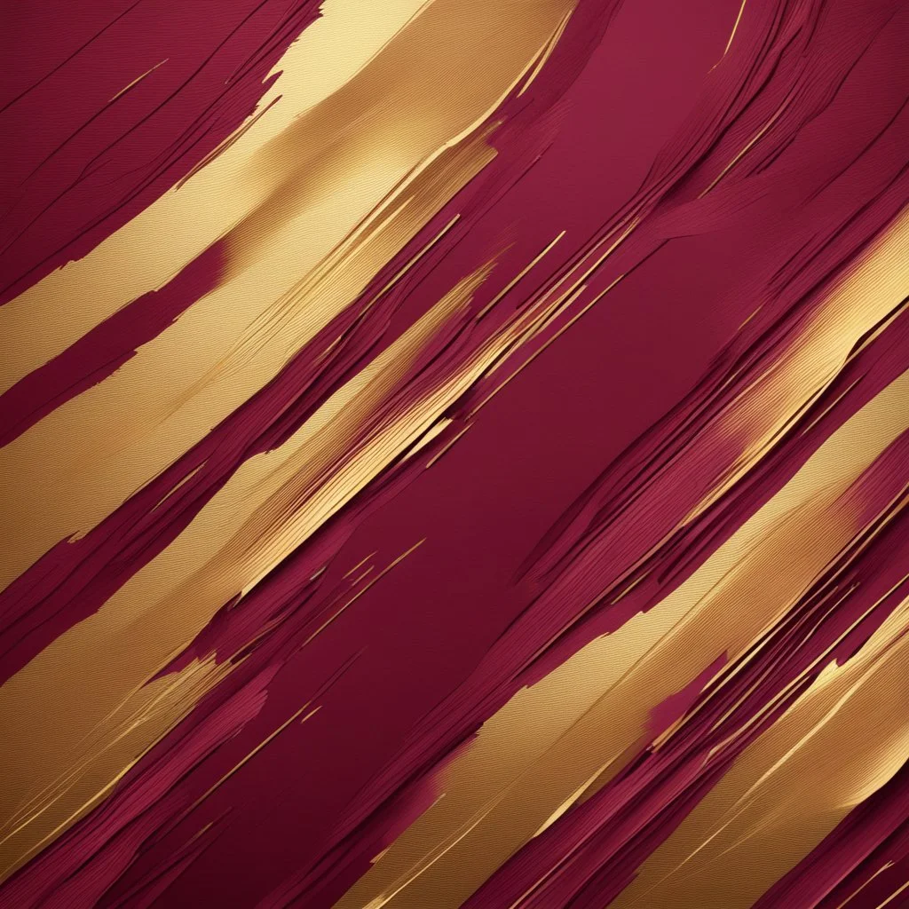 Hyper Realistic Maroon-Path-Texture on Golden-brush-strokes-background