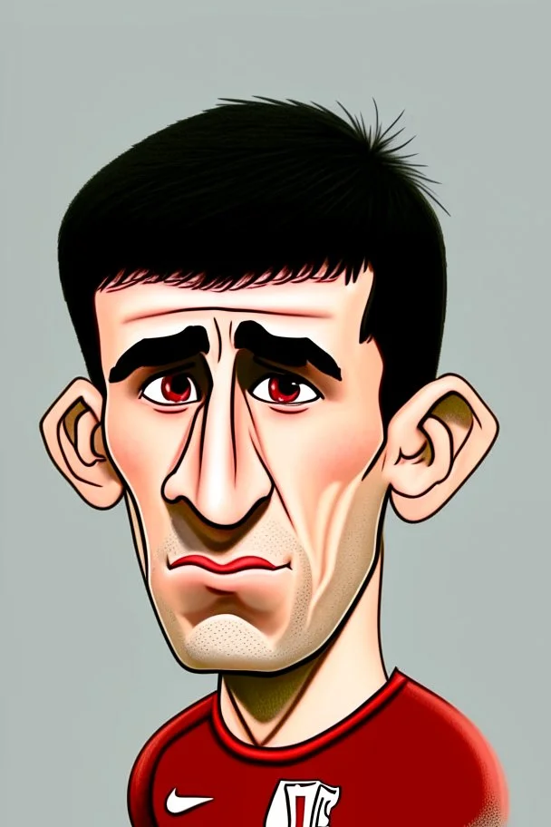 Tino Livramento English football player ,cartoon 2d