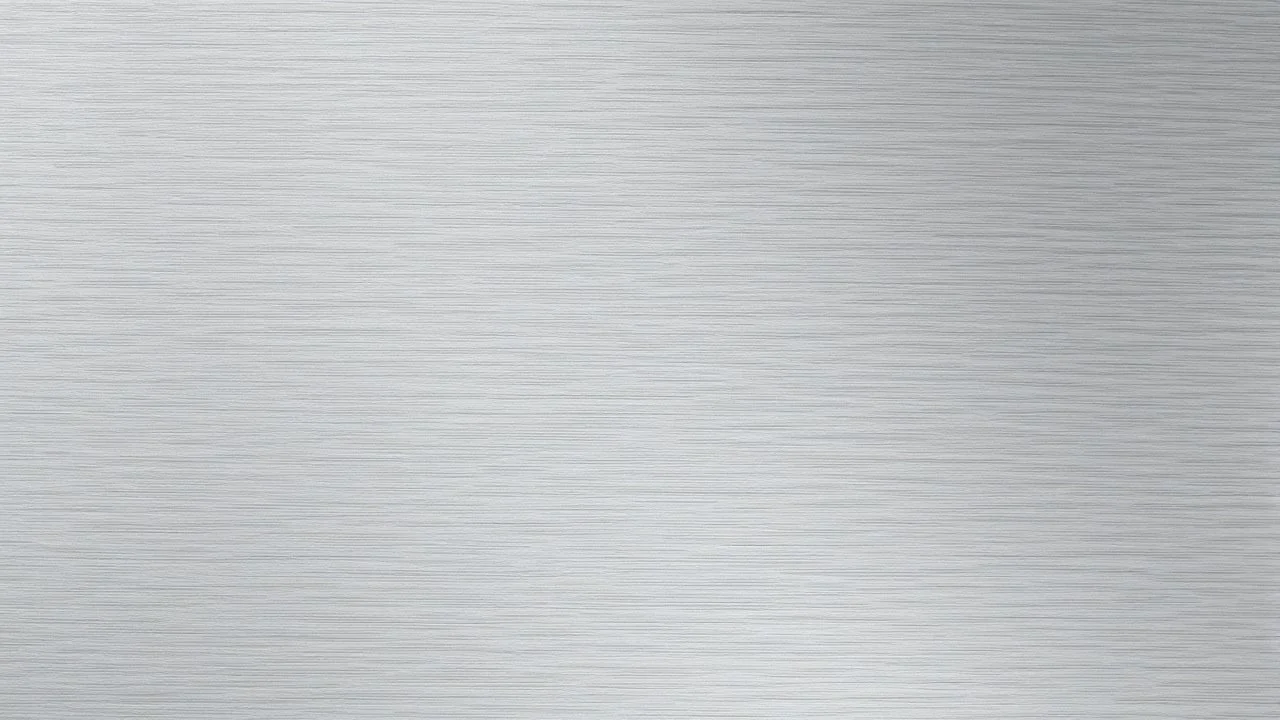 brushed stainless Steel Texture, with a light source reflecting at an angle