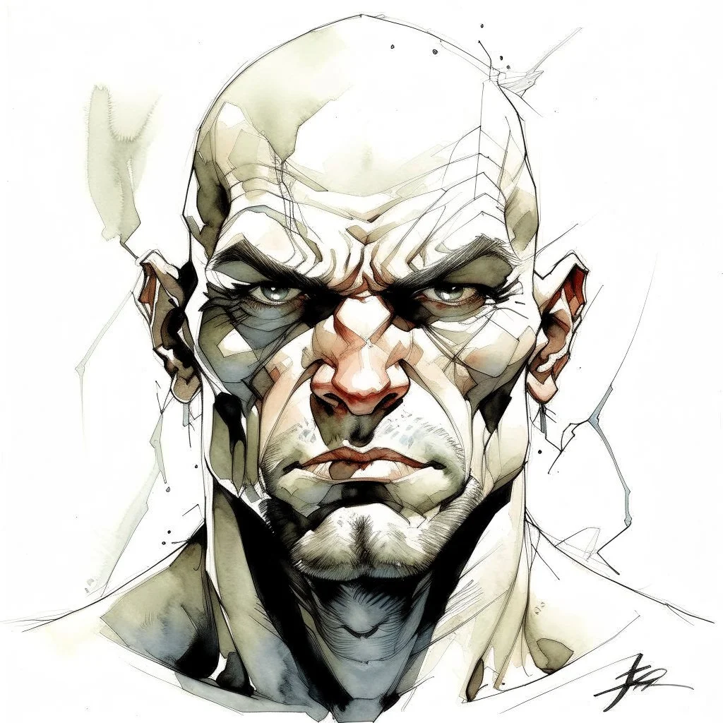 face muscles Alex Maleev