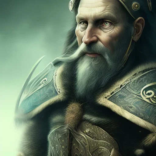 dark, viking, deep color, underworld, menacing, high quality, high detail, portrait