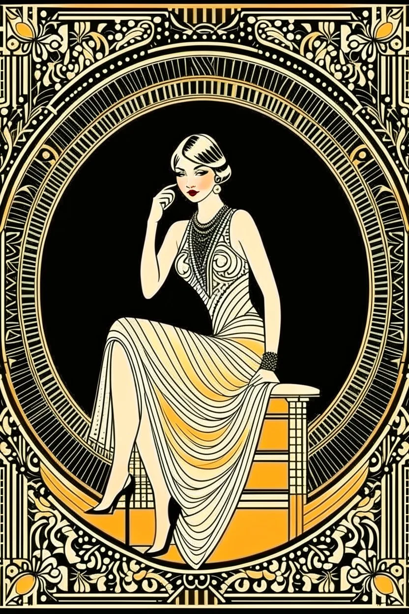 The French and the French were the first to use the term "art deco" in their literature.