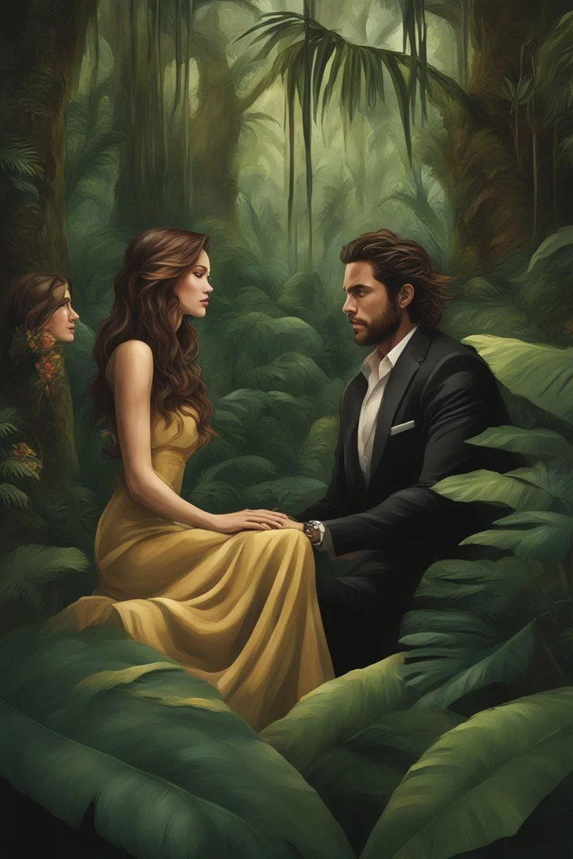 In the midst of the jungle's symphony, a moment of profound understanding unfolded between them. "We don't have to be apart," Megan proposed, her touch sending shivers down Riley's spine. "We could be a Pair if you turn out to be a Beta." A "Pair" in the jungle referred to two Betas who shared a desire to serve the same Alpha, their bond unbreakable. A mischievous grin spread across Riley's face. "You'd be my Jungle Queen," he playfully suggested, envisioning the strength and sensuality Megan wo