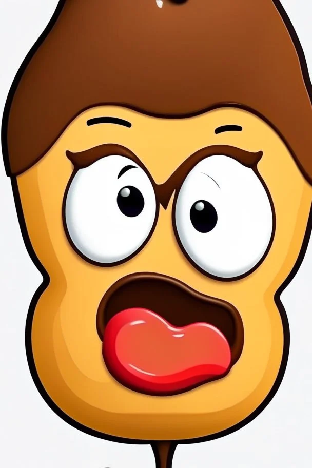 cartoon emoji poop