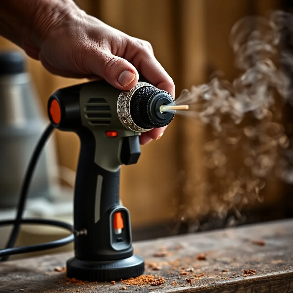 Perfumed power tool.