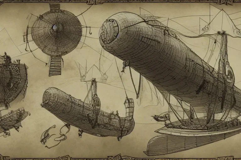 arcane airship sails