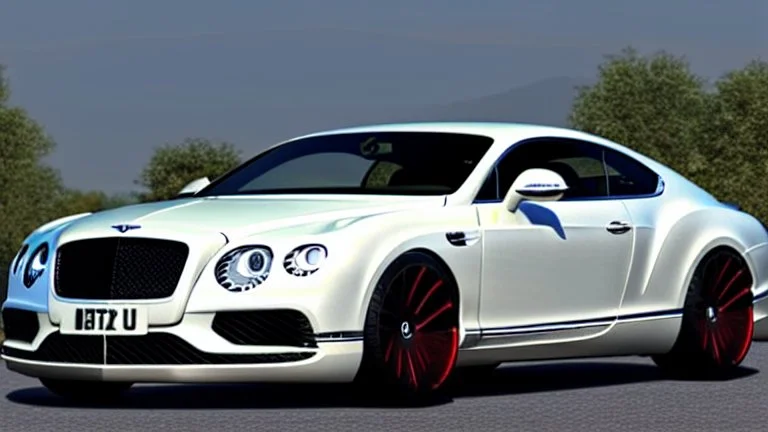 Luxury Bentley Bentayaga Ultimate Tuning , Photorealistic, 4K, Ultra Detailed, Front Quarter View