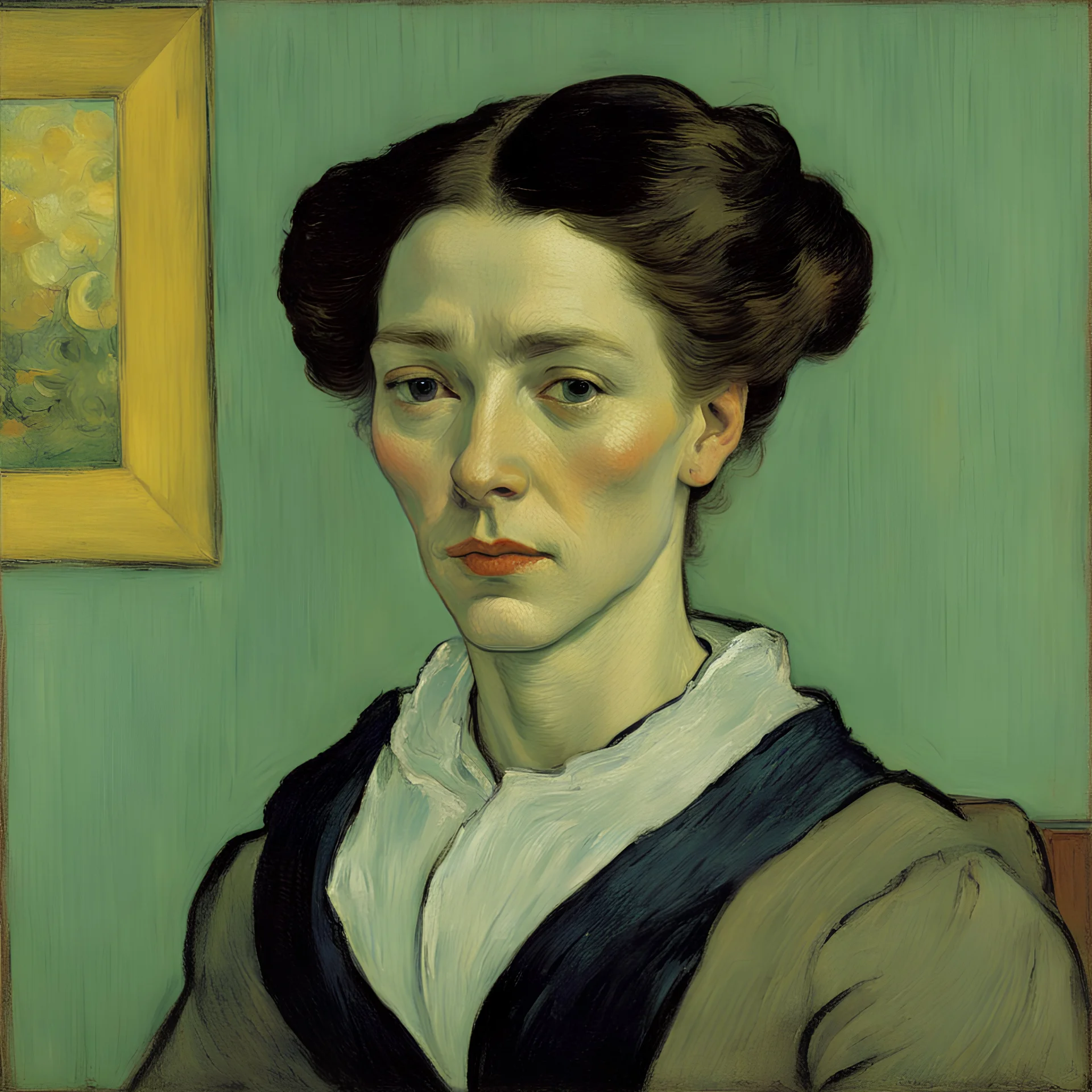 Porträt einer frauen muschi Van Gogh