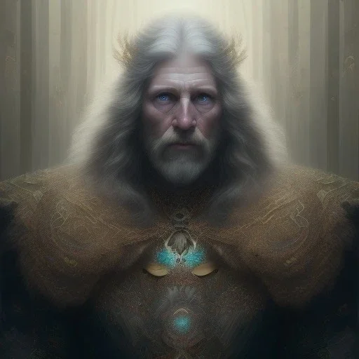 Ultra detailed fullbody Portrait in oil on canvas of character wizard Merlín ,,extremely detailed digital painting,ultrarealistic skin,intense stare, extremely detailed face, crystal clear eyes, mystical colors ,perfectly centered image, perfect composition, rim light, beautiful lighting,masterpiece ,8k, stunning scene, raytracing, anatomically correct, in the style by Assassin’s Creed, by artgerm, by Kilian Eng