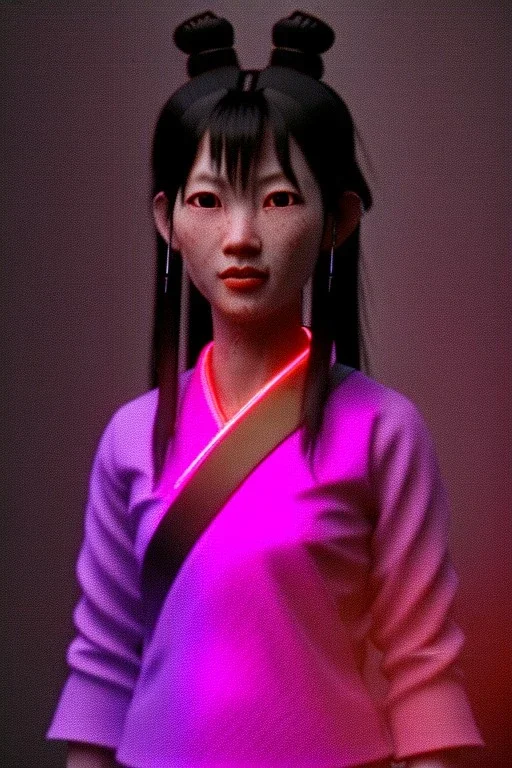 portrait, Asian woman samurai warrior :: symmetry photography, cyberpunk style, pink hair, black samurai army, katana, japanese traditional ornaments, pink, white, black, led wires, glow eyes, cinematic, Ultra realistic, dark scene, soft color, highly detailed, unreal engine 5, RTX, ultra detail, 3d, finely drawn, high definition.