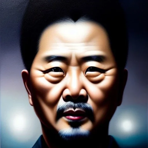 Ultra detailed fullbody Portrait in oil on canvas of Jin Sakai-Ghost Of Tsushima,intense stare,extremely detailed digital painting, extremely detailed face,crystal clear Big eyes, mystical colors ,perfectly centered image, perfect composition, rim light, beautiful lighting,masterpiece,8k, stunning scene, raytracing, anatomically correct, in the style of robert e howard and Ken Kelley and Ohrai Noriyoshi and Simon Bisley and tomzj1