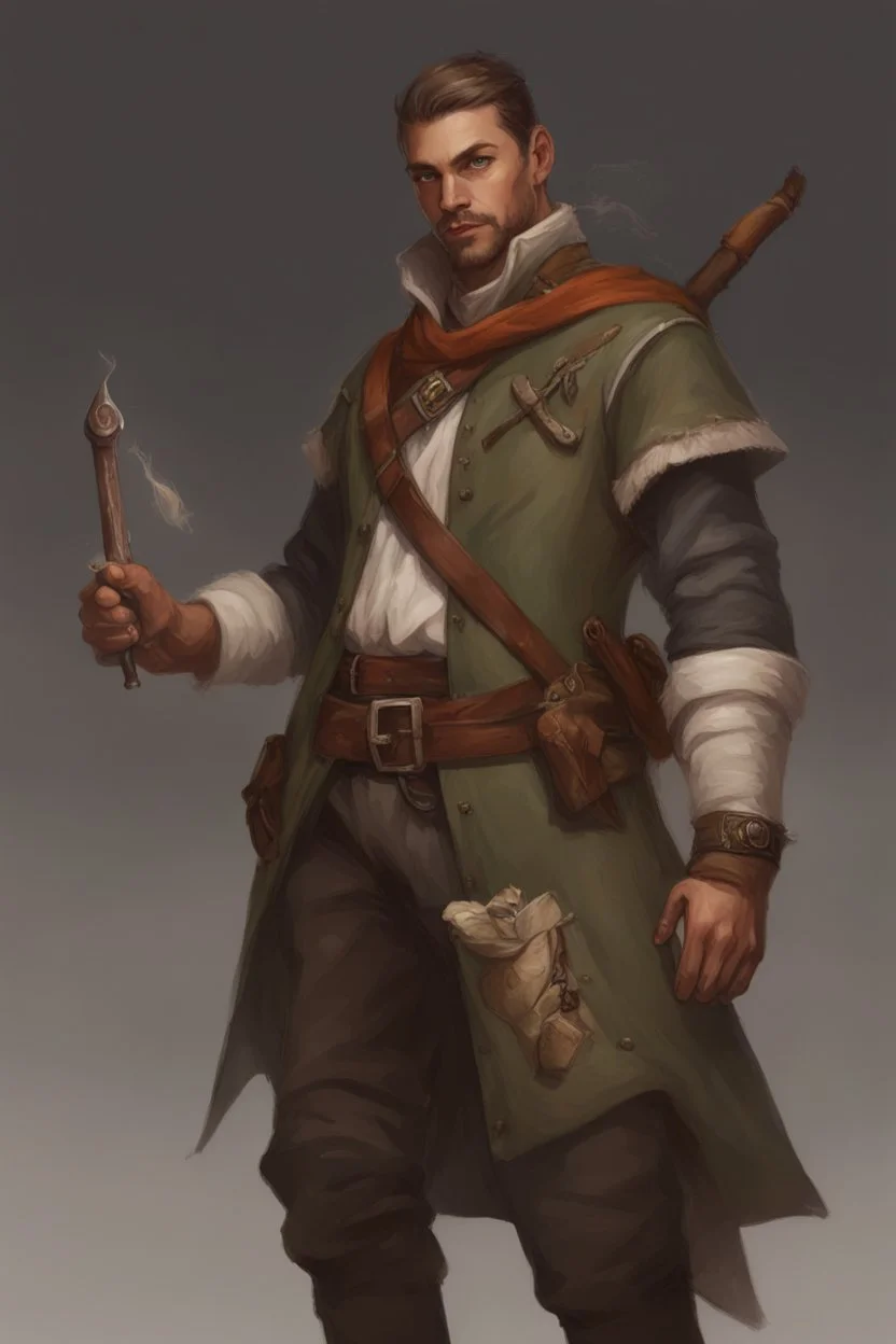 Male human apothecary adventurer ranger