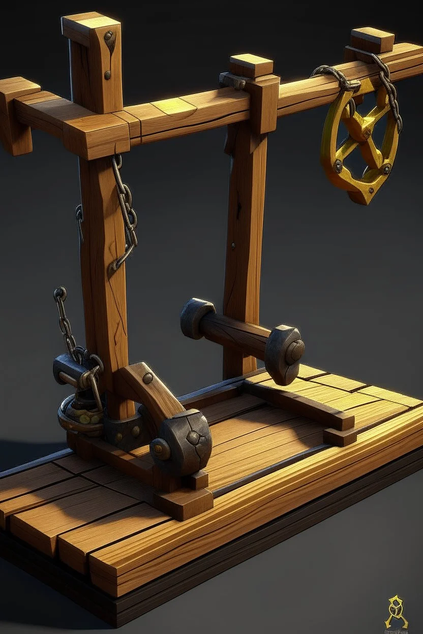 hand crafted catapult style of videogame Kena