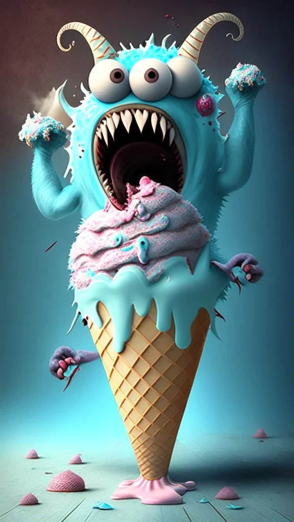 Ice cream monster