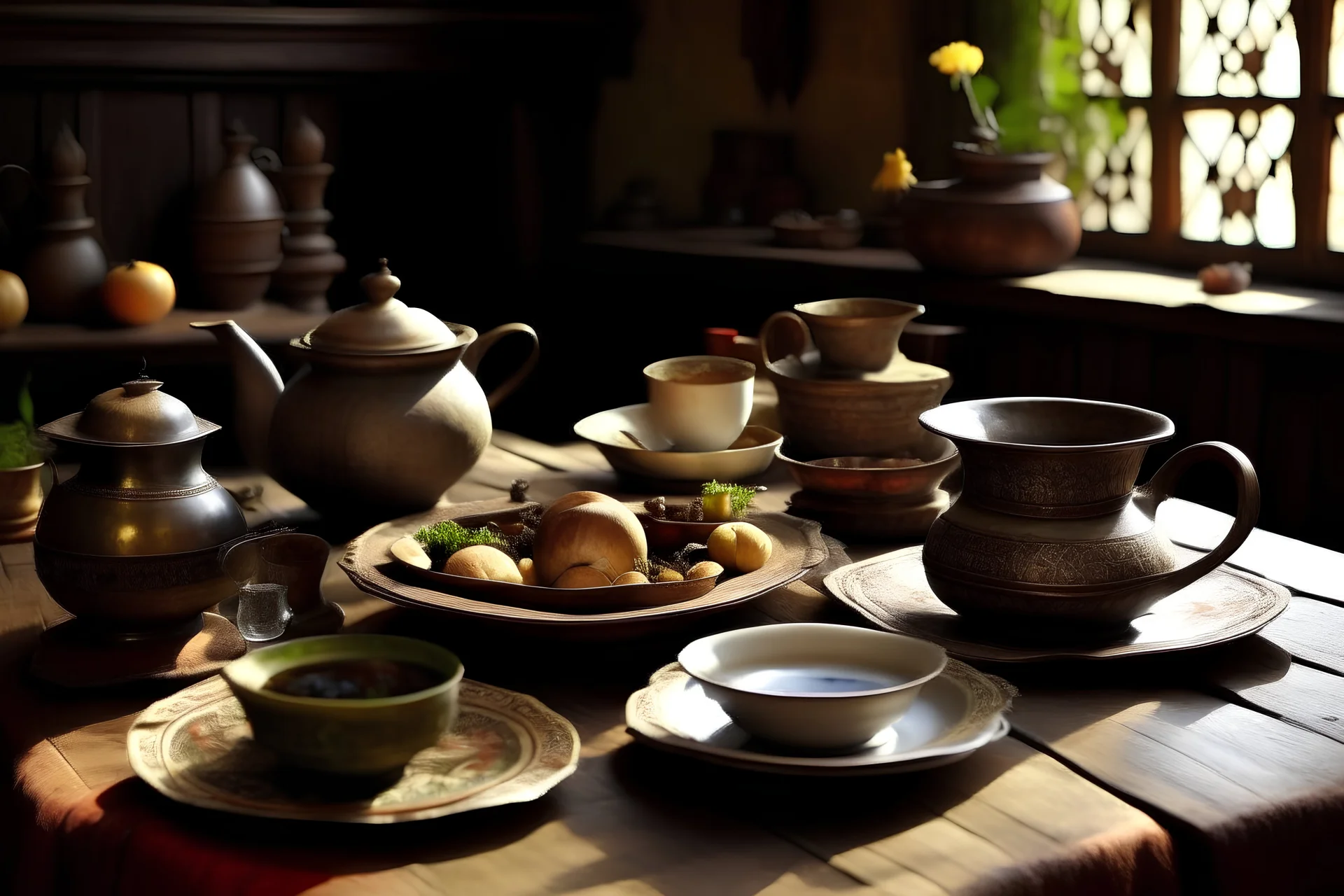 medieval tea time