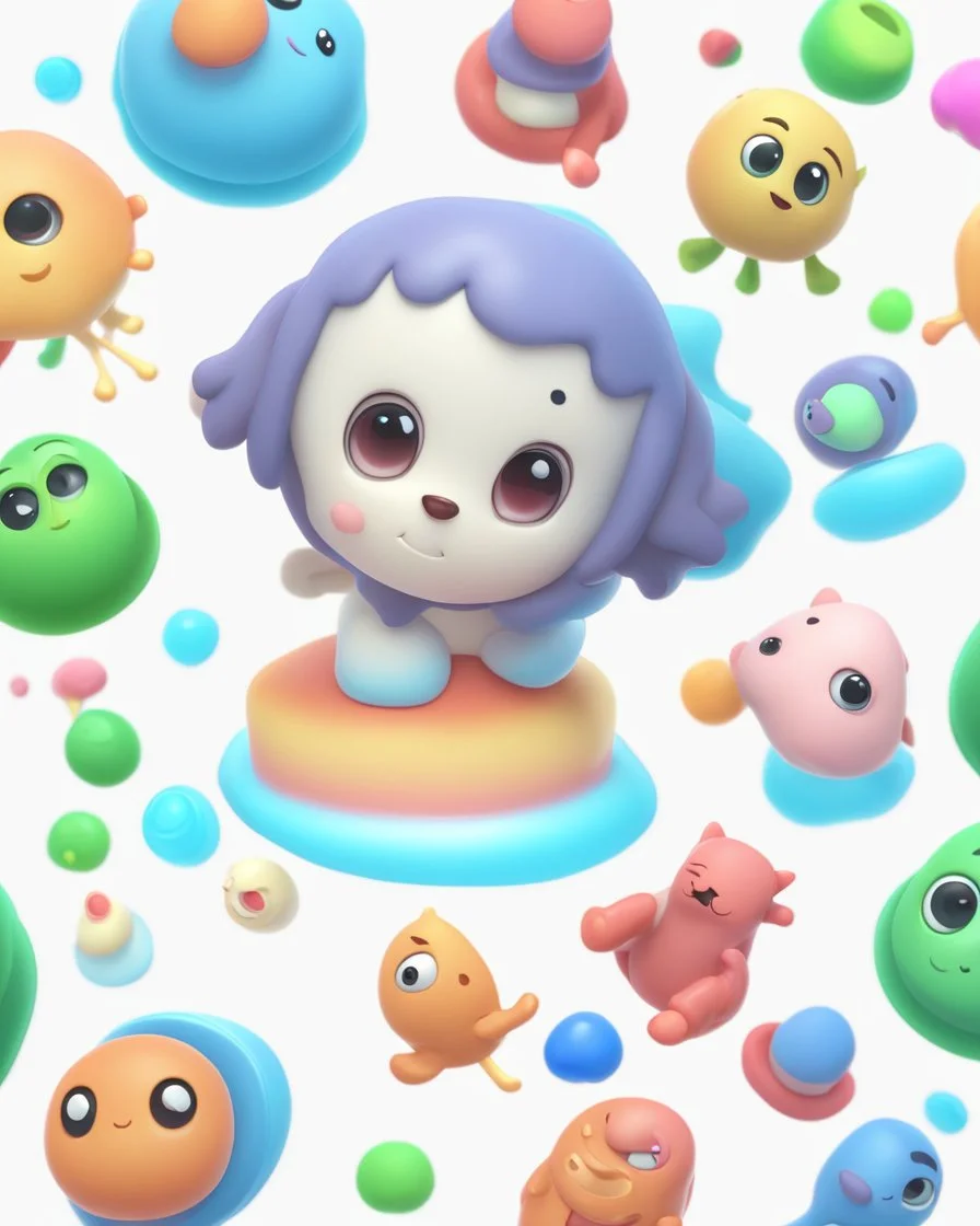 Jellybo is a cute little 3D