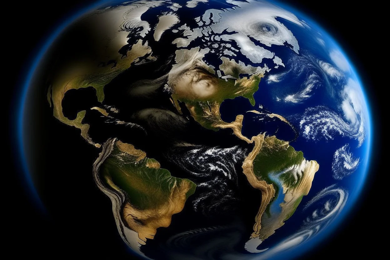 1000 images of the earth together as 1