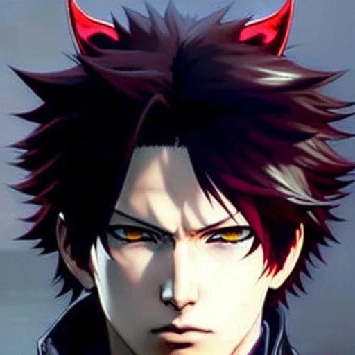 Detailed anime boy, crimson red hair, classic taper hairstyle, dante dmc5 hairstyle, wolf ears protruding out, white trench coat, intricate details, full body portrait, keep head in frame, slight smile, black Japanese motif, concept art, highly detailed, digital painting, concept art, sharp focus, illustration, art by Yoji Shinkawa, WLOP and greg rutkowski and alphonse mucha and artgerm and yanjun Chen and Junji ito and Makoto Shinkai, HDR, octane render, highly detailed