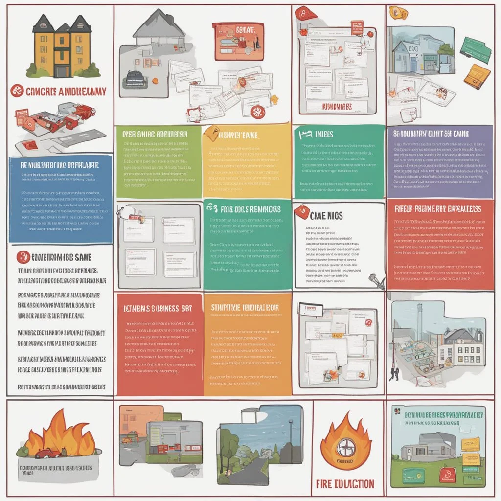 **Content Art:** Design an intuitive board game that simulates disaster preparedness and response. Players take on roles (fire safety educator, community member) and make choices to navigate challenges and prioritize needs. The game can be used by IFRC to educate communities in a fun and engaging way. **Appearance:** Each of these gender neutral art ideas is designed to shed light on the critical work done by various organizations in disaster management and relief operations. They aim to foster