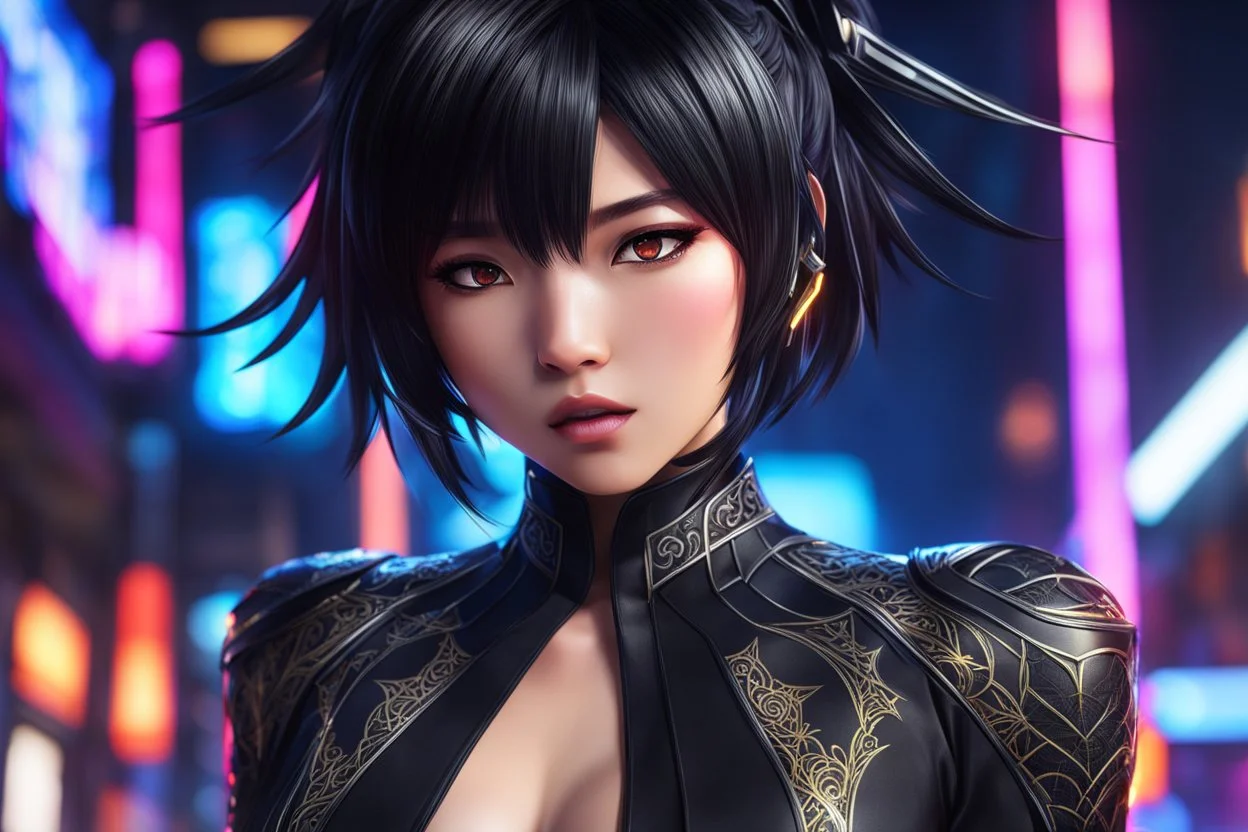 Hot Asian mouth cover, in 8k solo leveling shadow artstyle, silk theme, spider costum, short black hair, dynamic pose, oshare kei, hurufiyya, rtx , neon lights, intricate details, highly detailed, high details, detailed portrait, masterpiece,ultra detailed, ultra quality