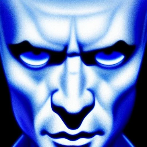 ultra detailed fullbody portrait of Doctor Manhattan , extremely detailed digital painting, intrincate, extremely detailed face,crystal clear Big eyes, in the style of Niriyoshi Ohrai, mystical colors , perfectly centered image, perfect composition, rim light, beautiful lighting, 8k, stunning scene, raytracing