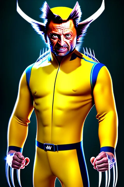 Wolverine crossed with Mr Tumble