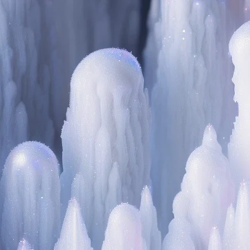 ultra detailed matte painting of many tiny epic fantasy ice flowers and many tiny semi transparent white snowflakes, majestic, intricate, masterpiece, insanely detailed, 4k resolution, cinematic smooth, intricate details , soft smooth lighting, vivid pastel colors, iridescent accents