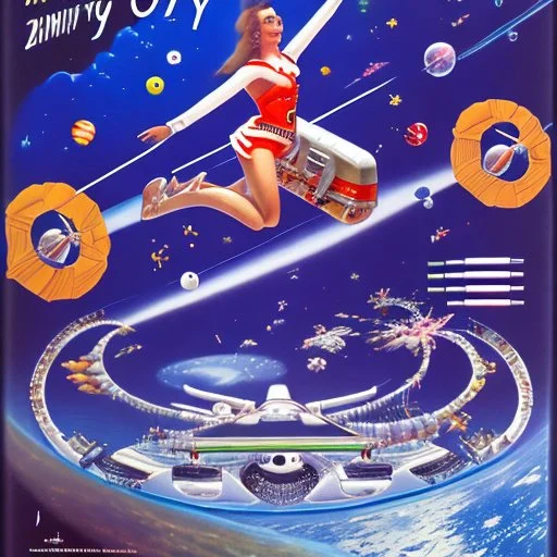 Summer Olympics in Zero Gravity