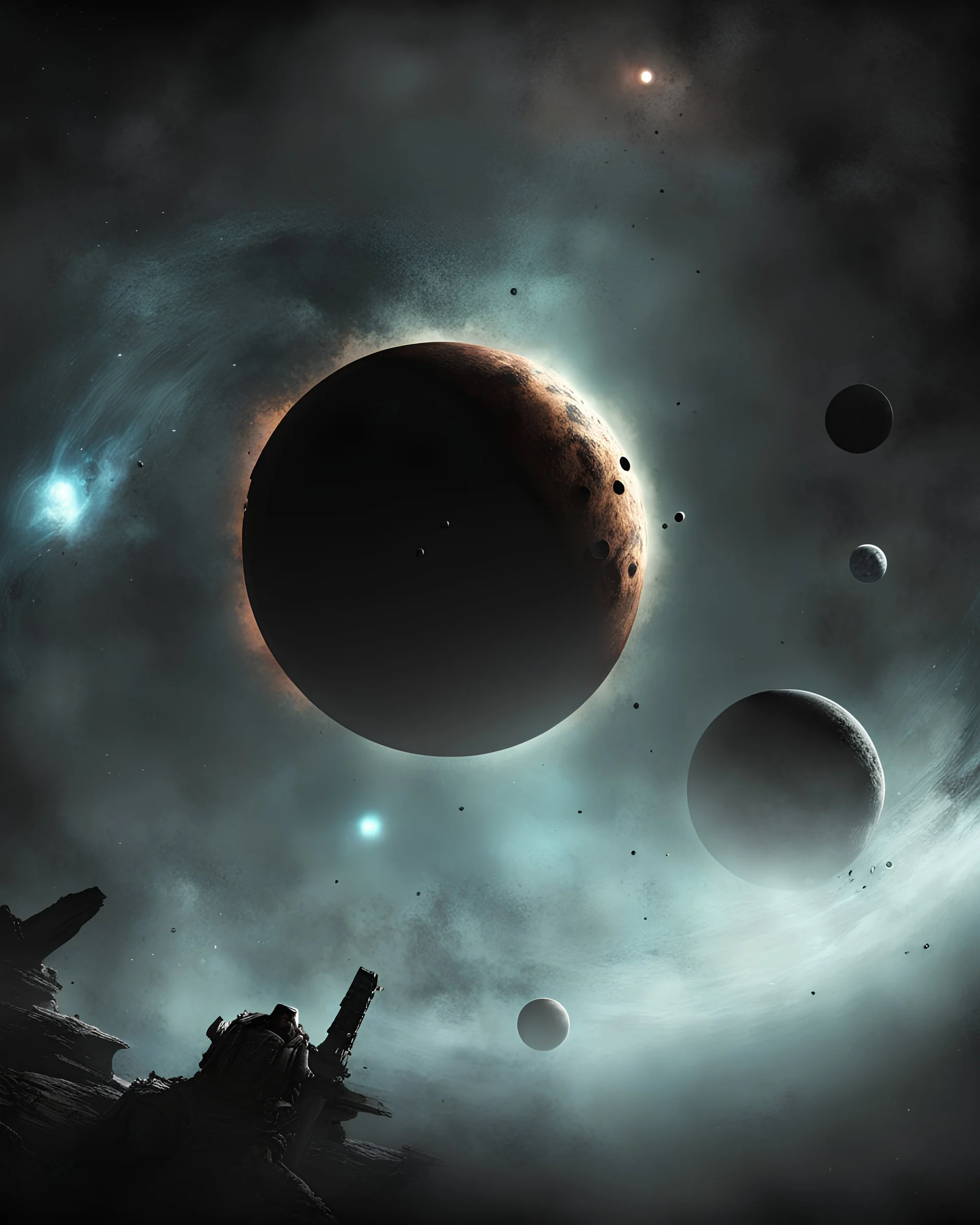 Dead Space, Brethren Moons avec un trou noir derrière