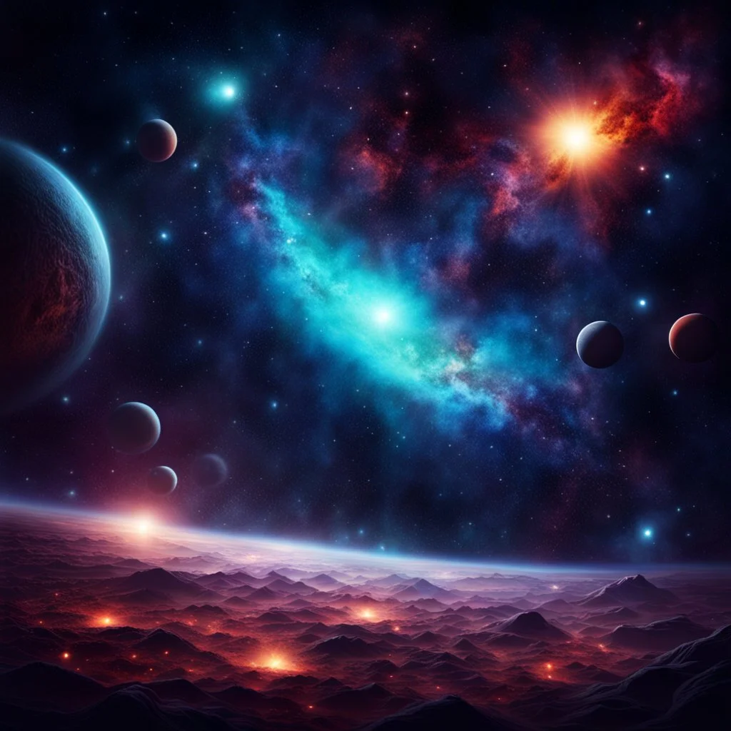 deep space star field