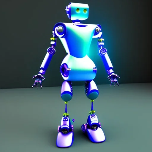 robot, fashion model