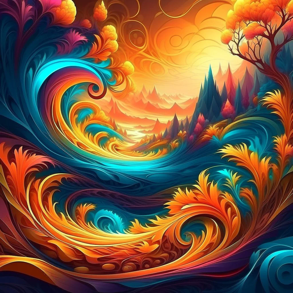 Magic Landscape.