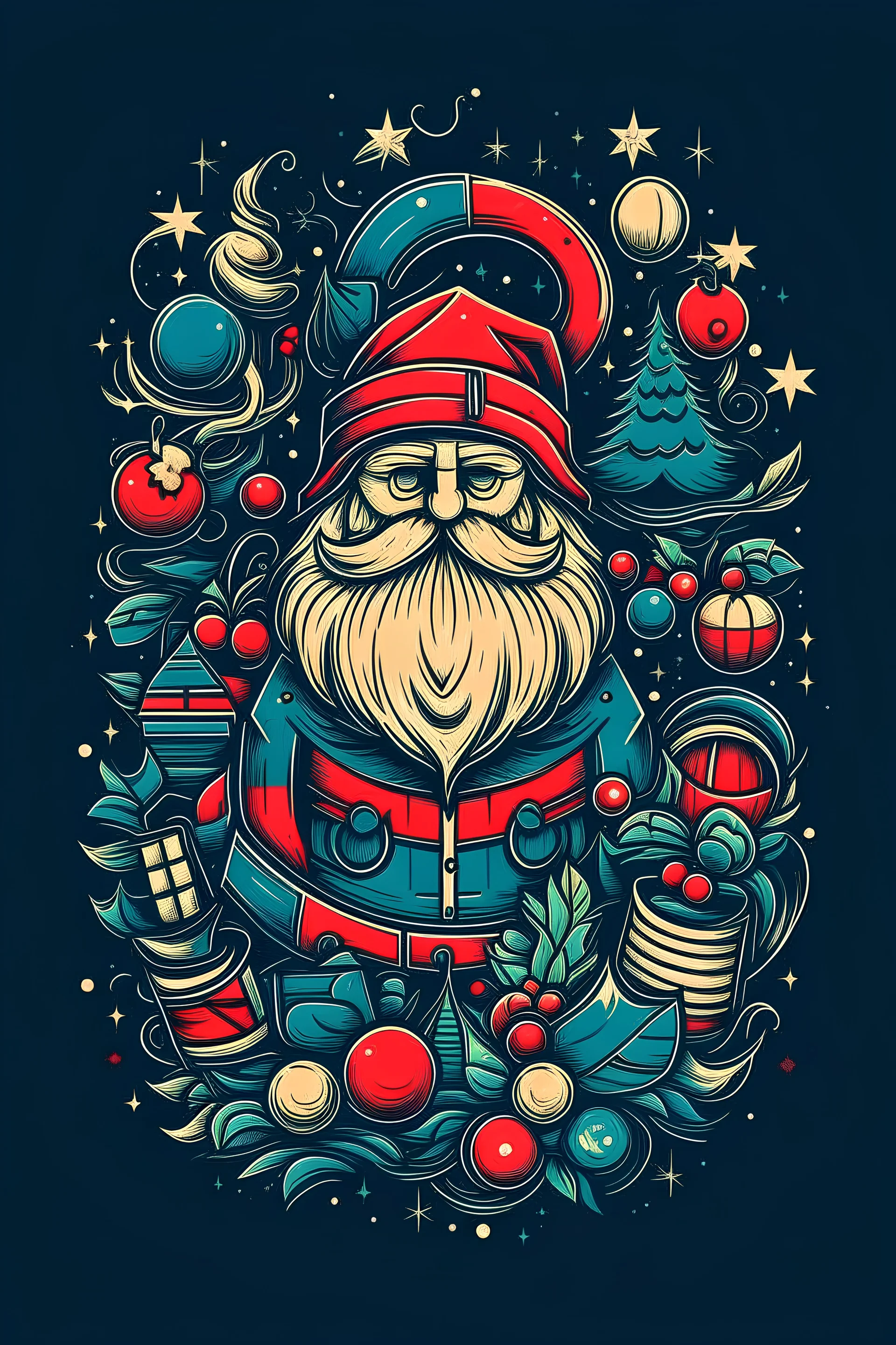 Christmas tshirt design