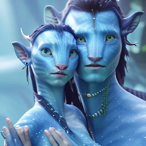 Pandora. It is not clear what you mean by a "makeup-wearing baby" in the context of the film Avatar. horse