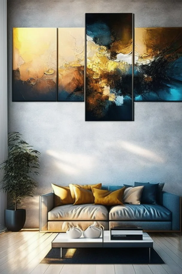 modern home decor canvas wall art