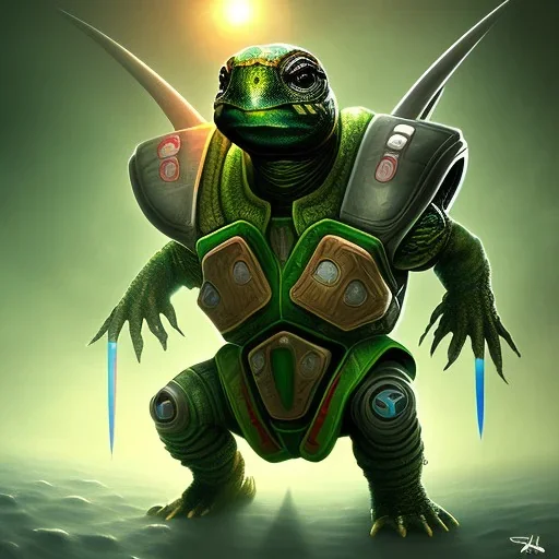 alien turtle ninja