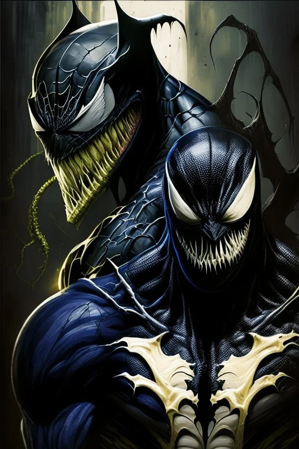 Venom and batman