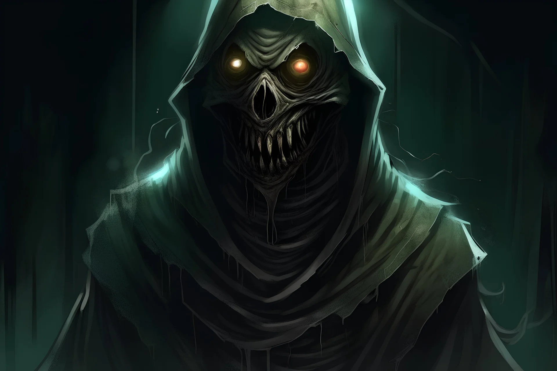 make digital a fantasy horror character for you