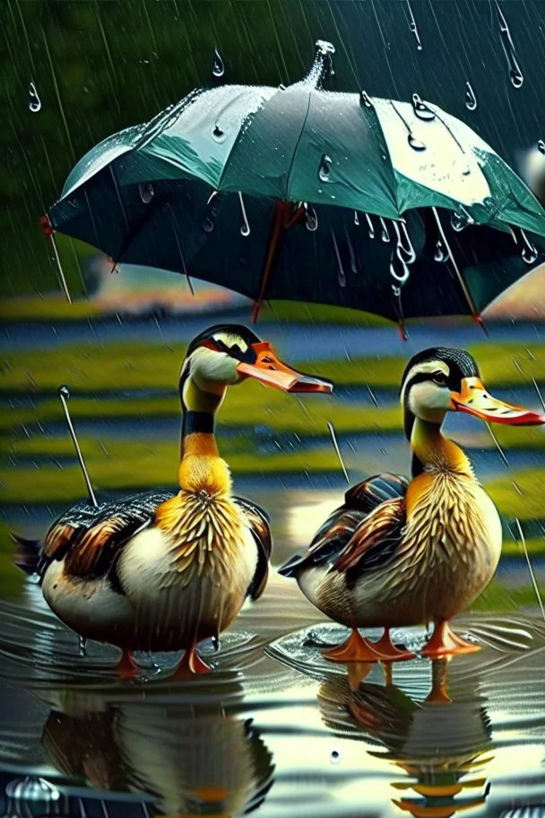 Nice weather for ducks