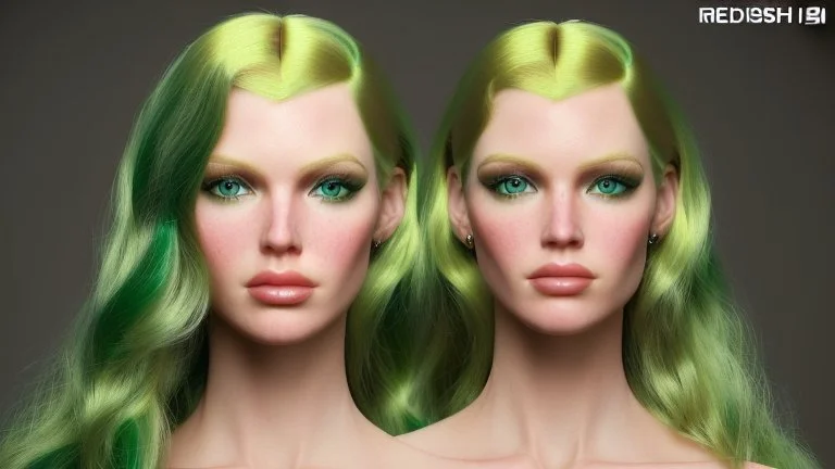 A woman who had green eyes and long blond hair that she wore in elaborate coiffures. Being known as someone at the height of fashion, prior to her disappearance, she favored wearing green and golden outfits to match her physical features.